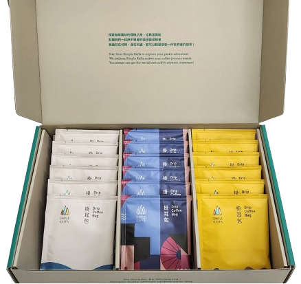 興波 Simple Kaffa 18 入掛耳禮盒